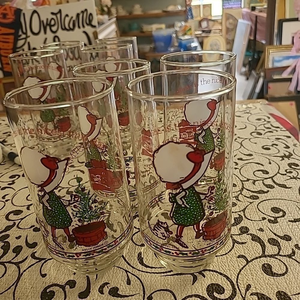 American Greetings Hollie Hobbie/Coca Cola Glasses